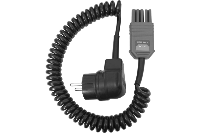 Adapter with UNI-Schuko angled plug (WAADAWS05)