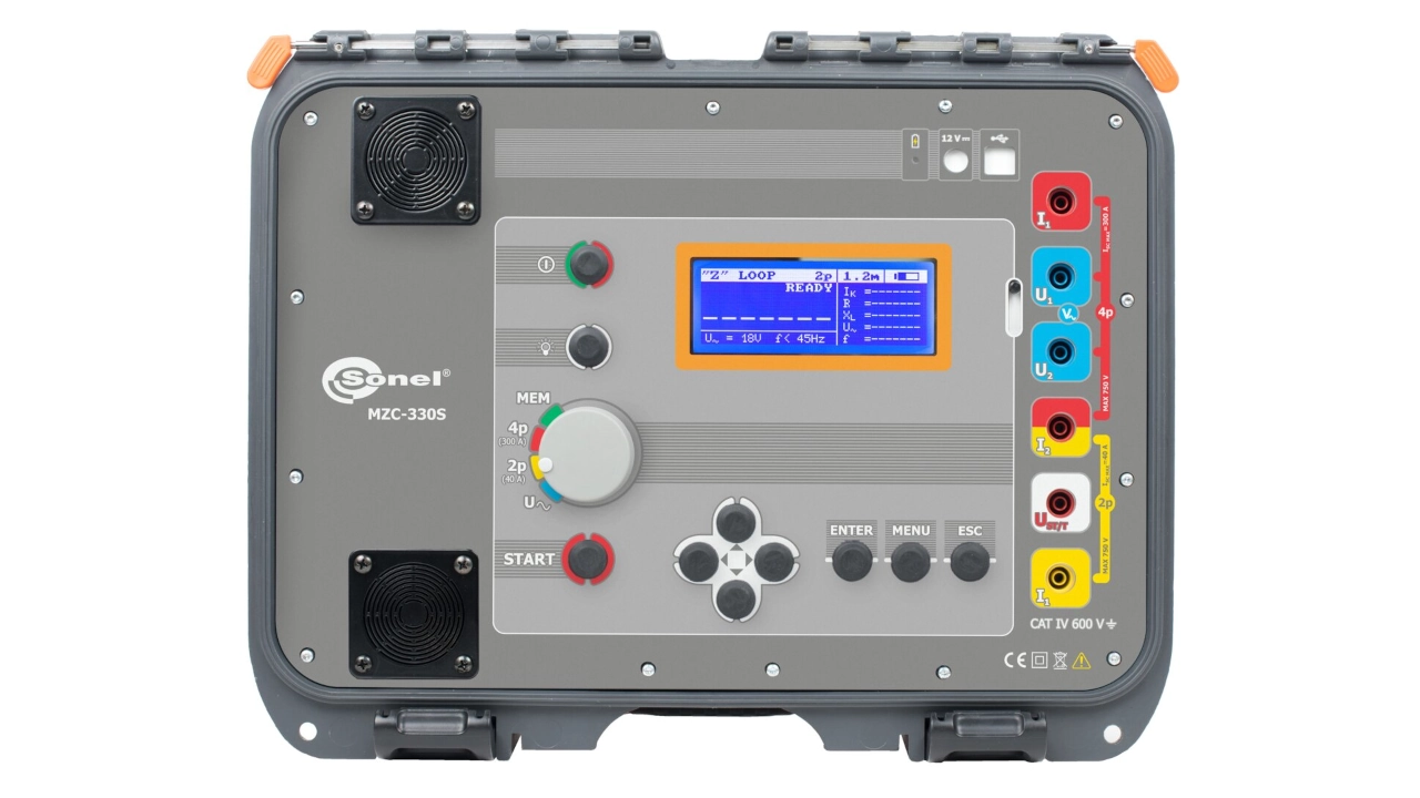 MZC-330S Earth fault loop impedance tester (WMGBMZC330)