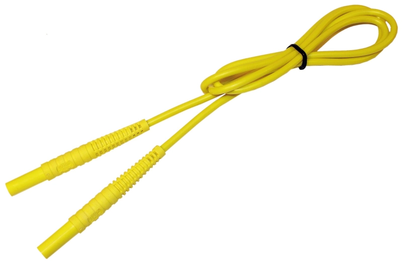 Test lead 1.2m, yellow, 1kV (WAPRZ1X2YEBB)
