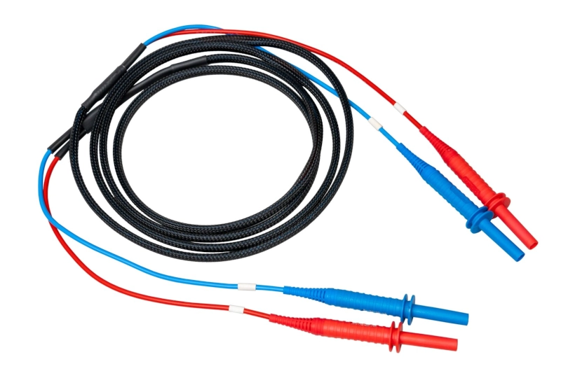 Two-wire test lead, 3m, (10/25A, CAT IV 1000V) U2/I2 (WAPRZ003DZBBU2I2CATIV)
